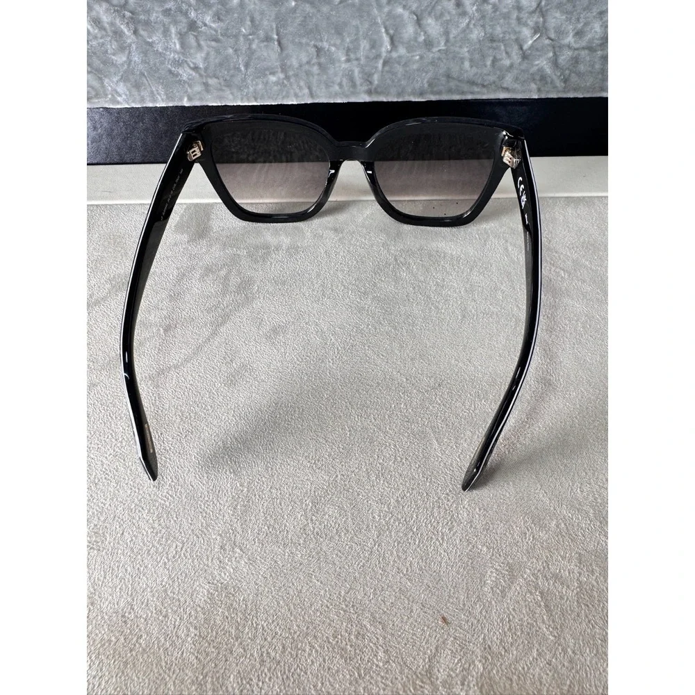 Just Cavalli SJC044 Women Sunglasses Black Snake Print Gradient Lenses *Read‎